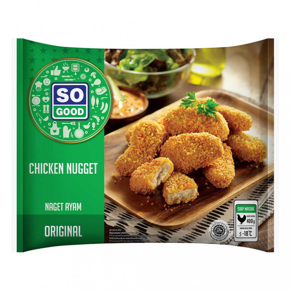 SO GOOD CHK NUGGET ORI 400 G