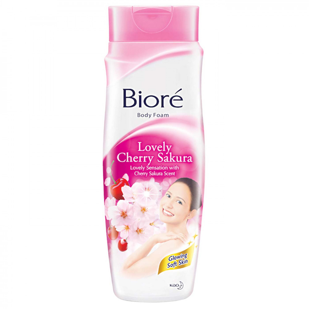 BIORE BF LOVELY SAKURA SCENT 220ML BTL