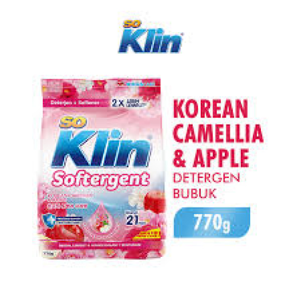 SOKLIN POWDER DET SOFT KOREAN 770 GR