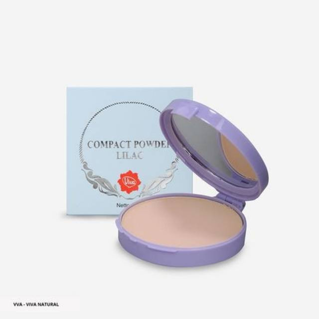 VIVA COMPACT POWDER LILAC NATURAL 19GR