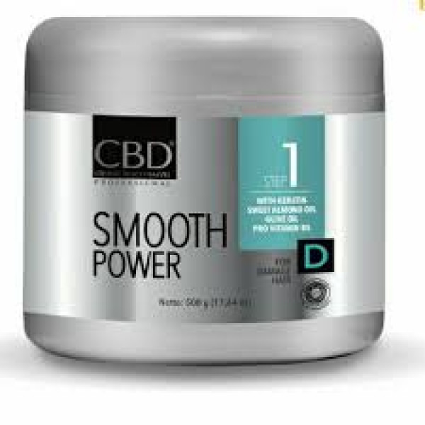 CBD SMOOTH PWER STEP 1 DMGE HAIR 500G POT