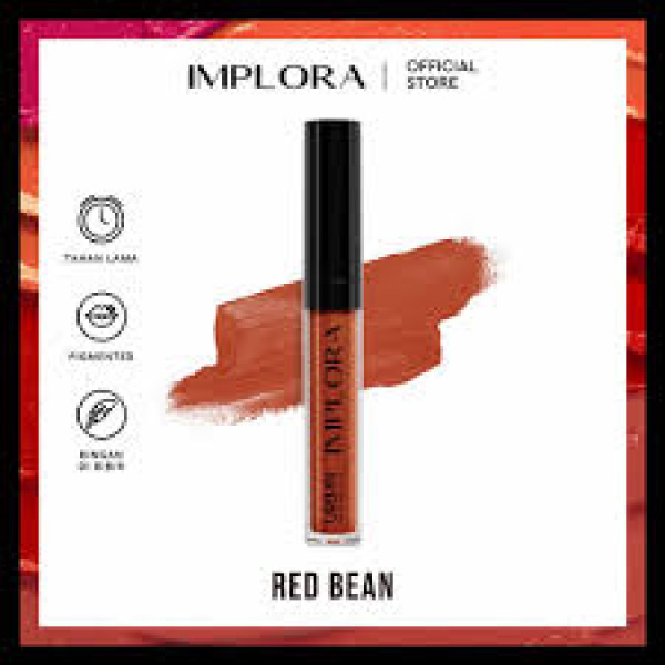 IMPLORA LIP CREAM MATTE REDBEAN 11