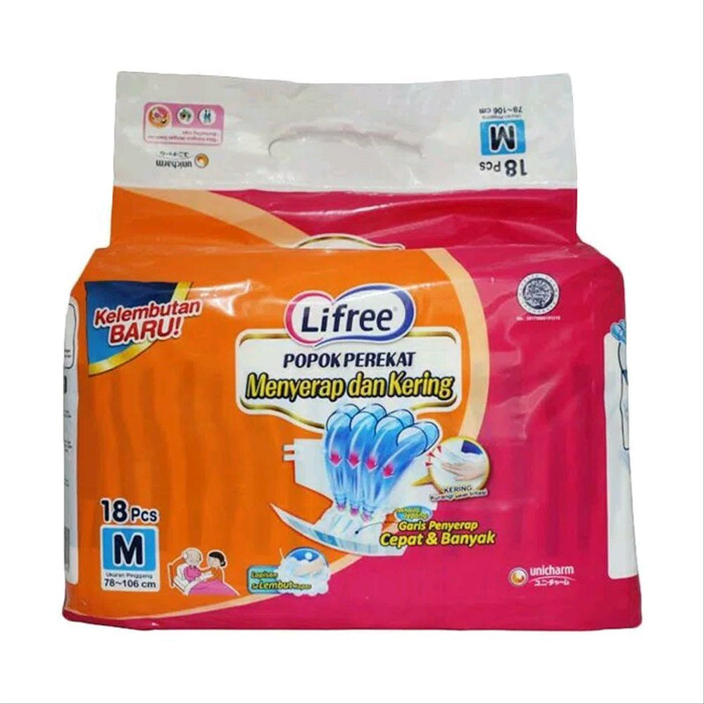 LIFREE OPEN PEREKAT MERAH M17