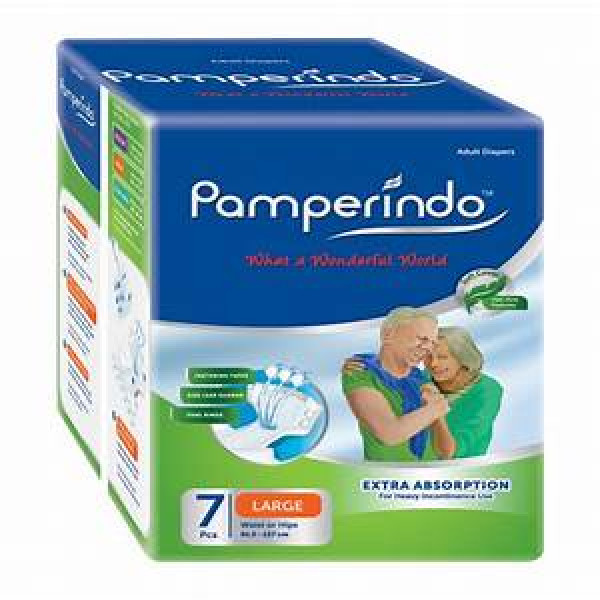 PAMPERINDO DIAPERS SIZE L7