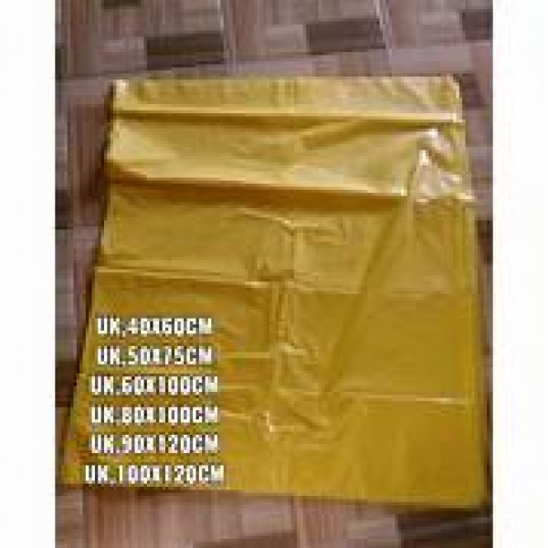 PLASTIK SAMPAH PE KUNING 100 X 120 ISI 10PC/PACK