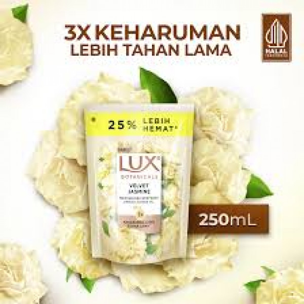 LUX BW WHITE VELVET REFILL 250ML