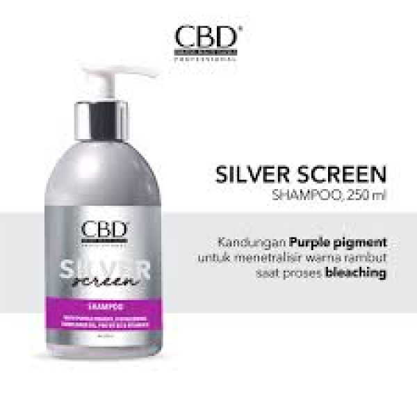 CBD SHP SILVER SCREEN PUMP 250ML