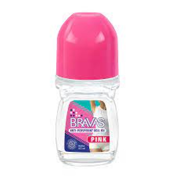 BRAVAS ROLL ON 50ML PINK