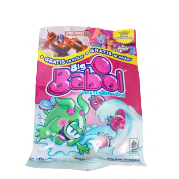 BIG BABOL STRAWB 132G