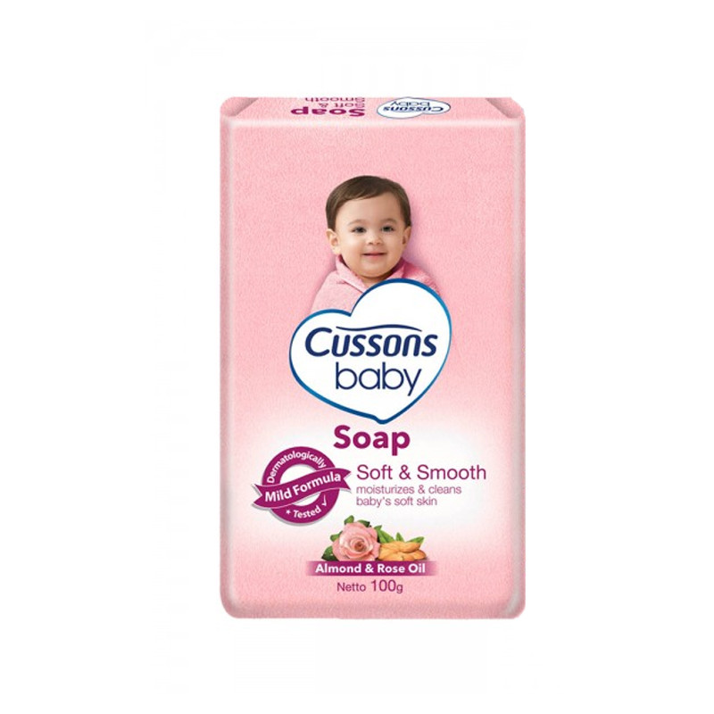 CUSSONS BABY SOAP SOFT&SMOOTH 100GR