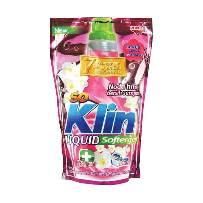 SOKLIN LIQ SOFTERGENT RFL PINK 700ML
