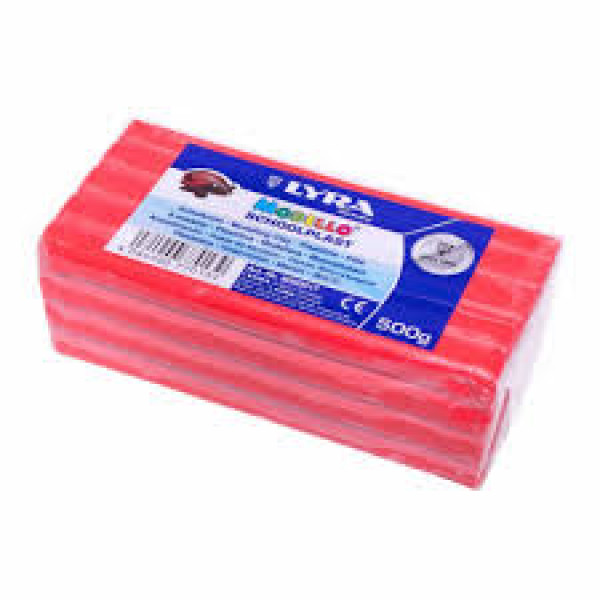 LYRA PLASTISIN MODELLO 8060017 RED 500G
