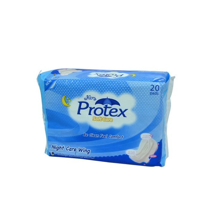 HERS PROTEX NIGHT CARE 20PCS