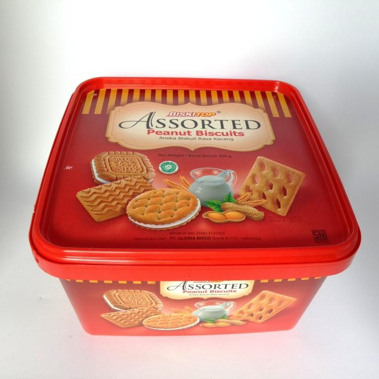 BISKITOP ASST PEANUT 400 GR