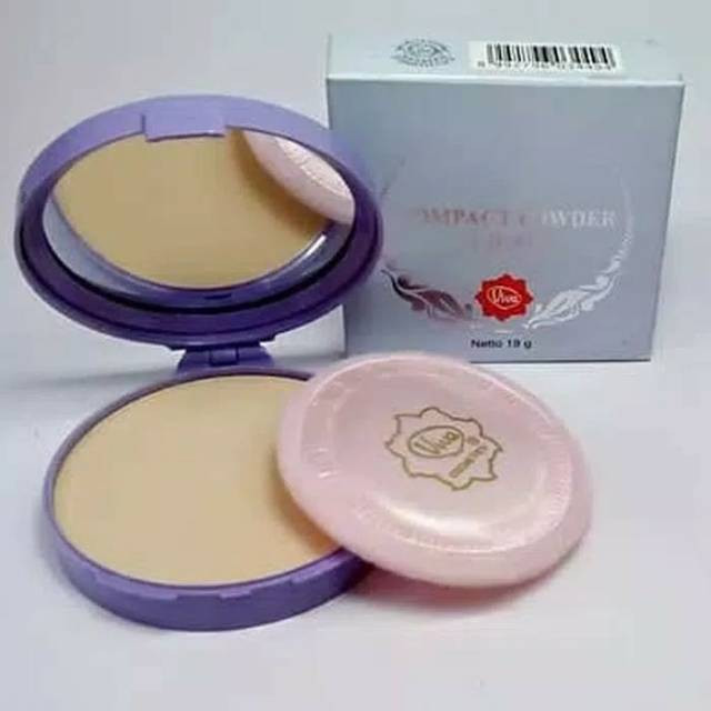 VIVA COMPACT POWDER LILAC K PENGANTIN 19GR