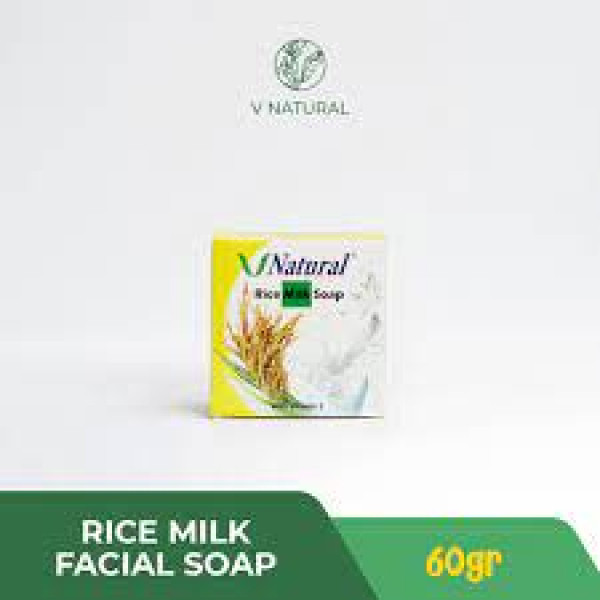NATURAL RICE MILK SOAP TEMULAWAK
