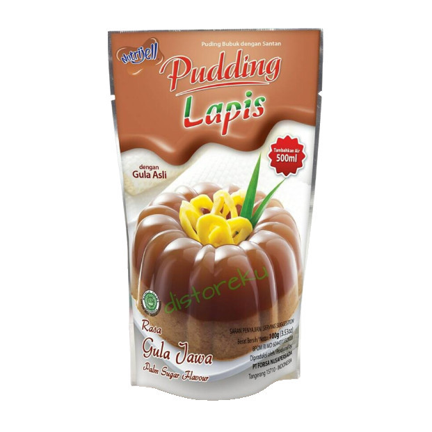NUTRIJELL PUDDING LAPIS GULA JAWA 100G