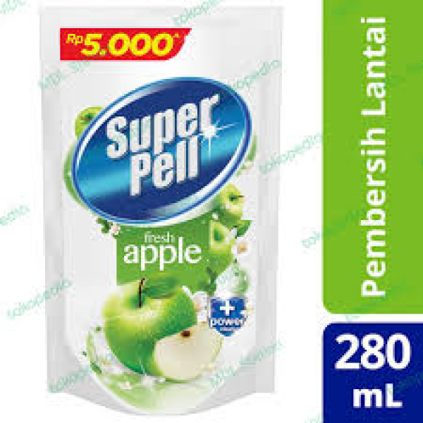 SUPERPELL GREEN FRESH APPLE REFILL 280ML