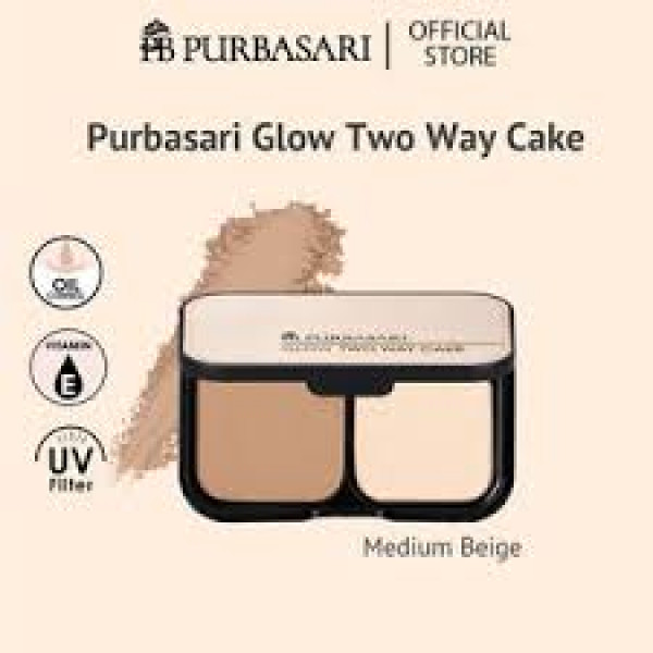 PURBASARI GLOW TWC MED BEIGE 12G