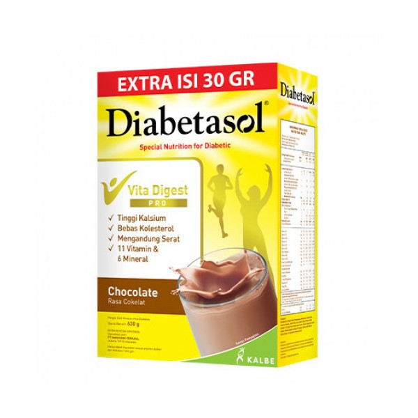 DIABETASOL COKLAT 2X270G(570G)