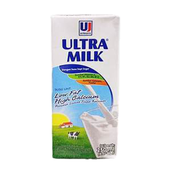ULTRA MILK LOW FAT FRESH MILK 250ML