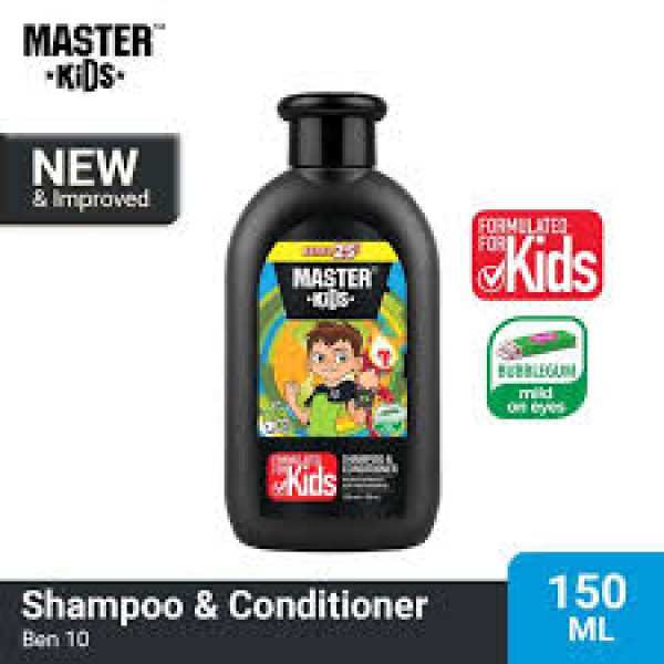 MASTER KIDS SH BEN10 150ML
