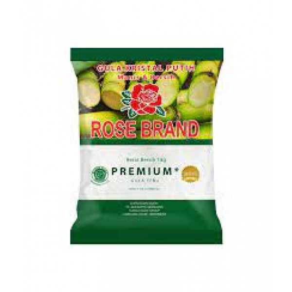 GULA KRISTAL ROSE BRAND 1 KG HIJAU