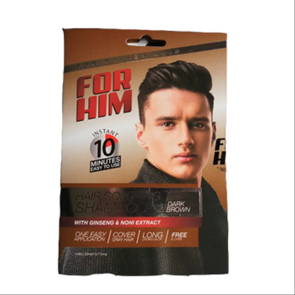 FOR HIM SEMIR SHAMPO 30ML DARK BROWN