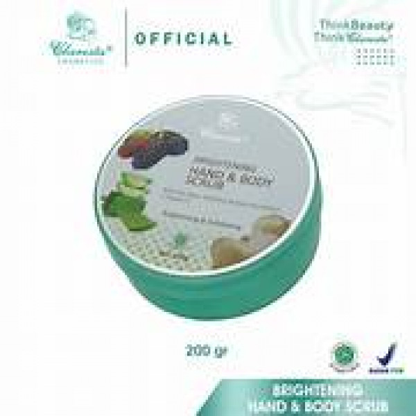 CLARESTA BRIGHTENING HAND AND BODY SCRUB MULBERRY 200GR