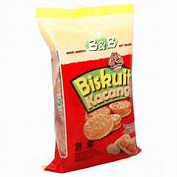 B & B BISKUIT RASA KACANG 120 GR