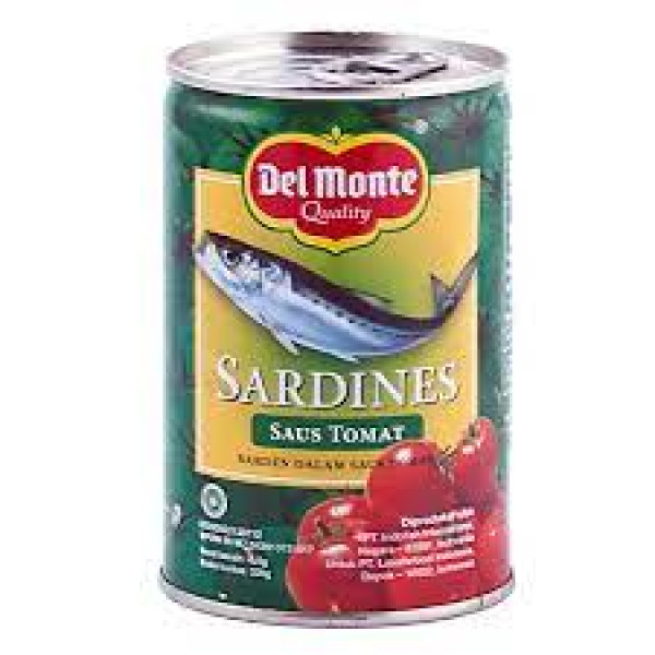 DELMONTE SARDINES SAUS TOMAT 425GR