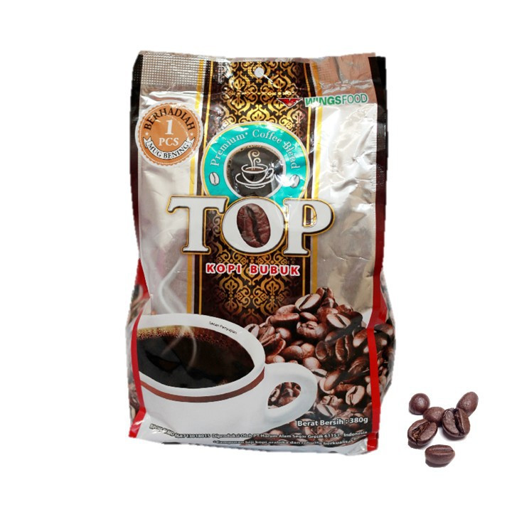 TOP COFFEE MURNI PACK 380GR