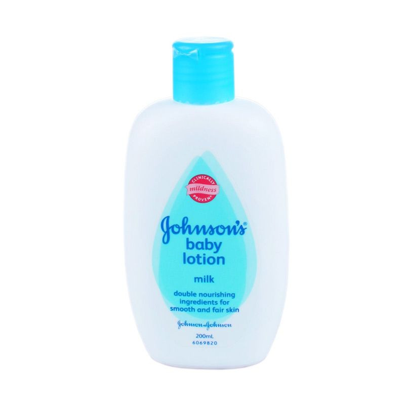 JOHNSONS BABY MILK+RICE LOTION 200ML