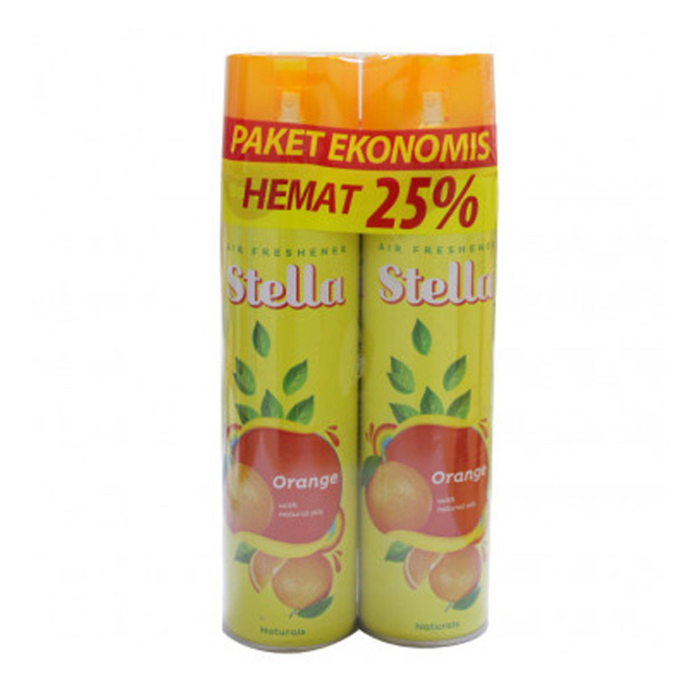 STELLA AEROSOL ORANGE 2X 350MLMULTIPACK