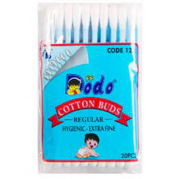DODO COTTON BUDS 122 20PC/RFL ZAC
