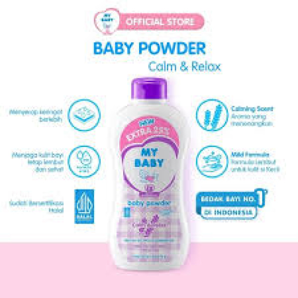 MY BABY POWDER LAVENDER OIL 235 GR