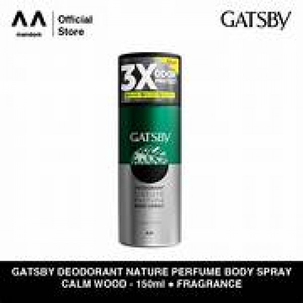 GATSBY NP BODY SPRAY CALM WOOD 150ML