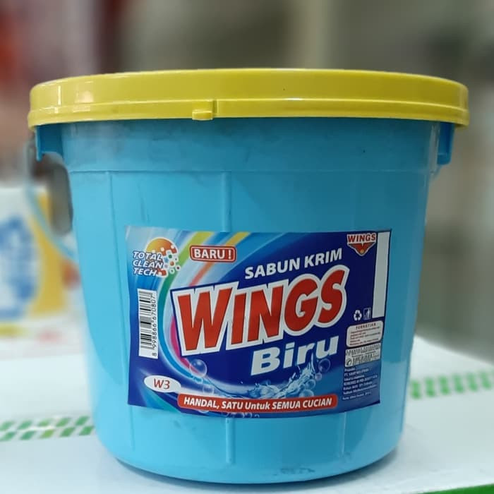WINGS CREAM BIRU EMBER 2850GR