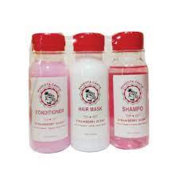 MAHKOTA CANTIK HAIR MASK STRAWBERRY SCENT 100ML