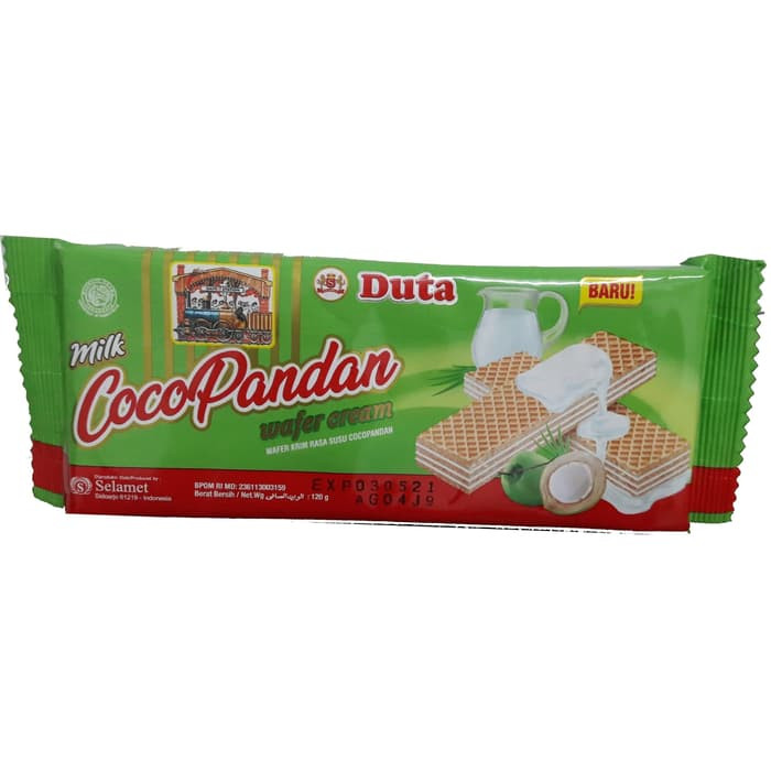DUTA MILK COCOPANDAN WFR CR 120GR