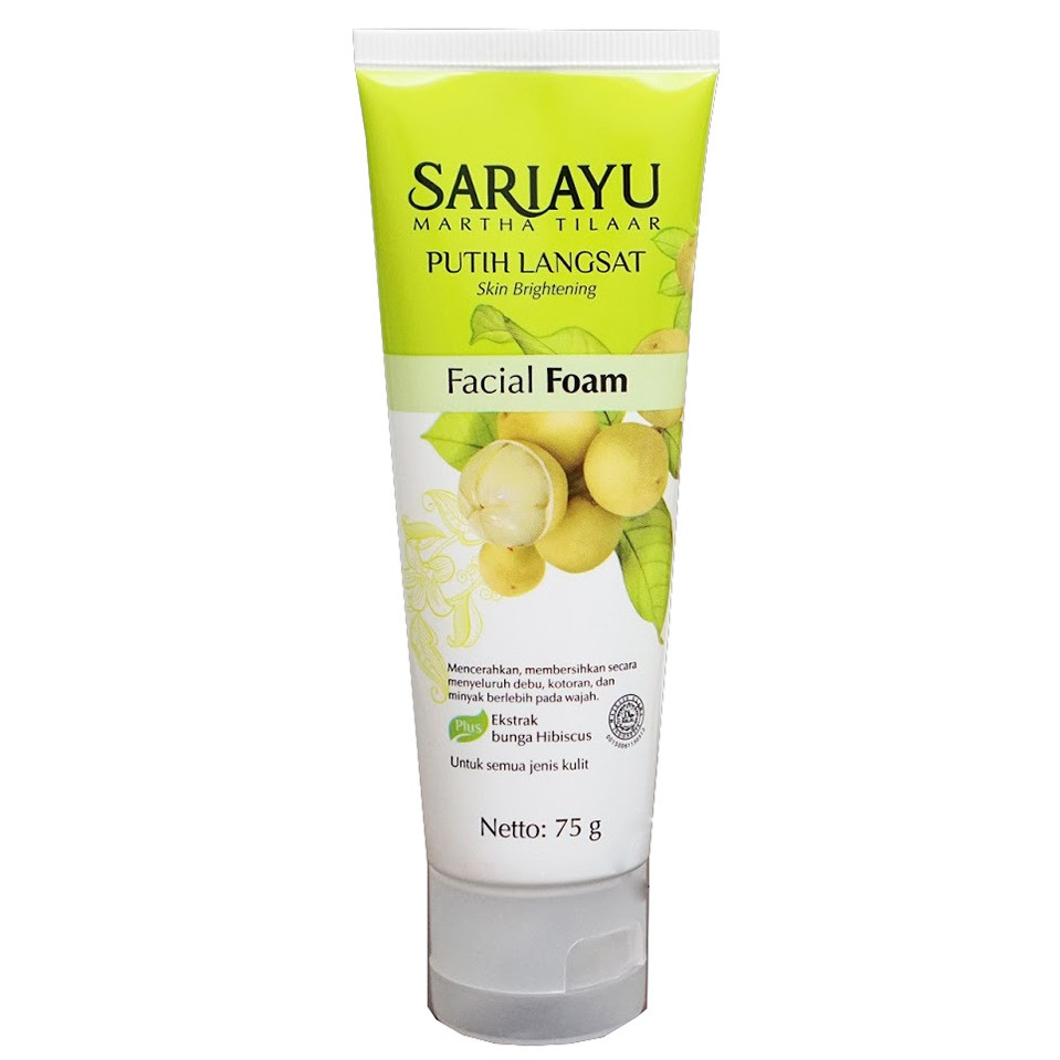 SARIAYU FACIAL FOAM PTH LANGSAT 75ML