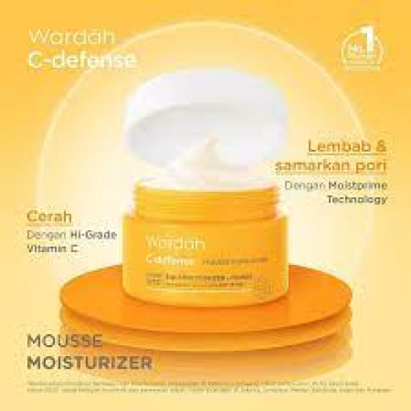 WARDAH C-DEFENSE MOUSSE MOISTURIZER 2 IN 1 30GR