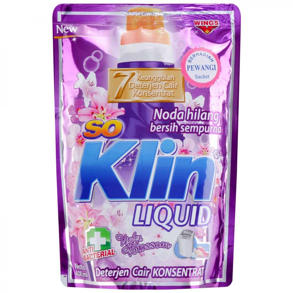 SOKLIN LIQ VIOLET BLOSSOM REFILL 400ML