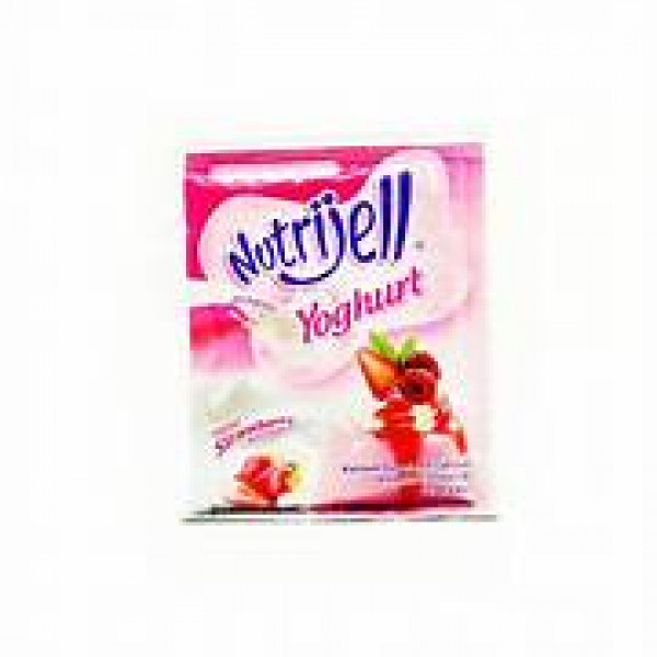 NUTRIJELL YOGHURT STRAWB 35G