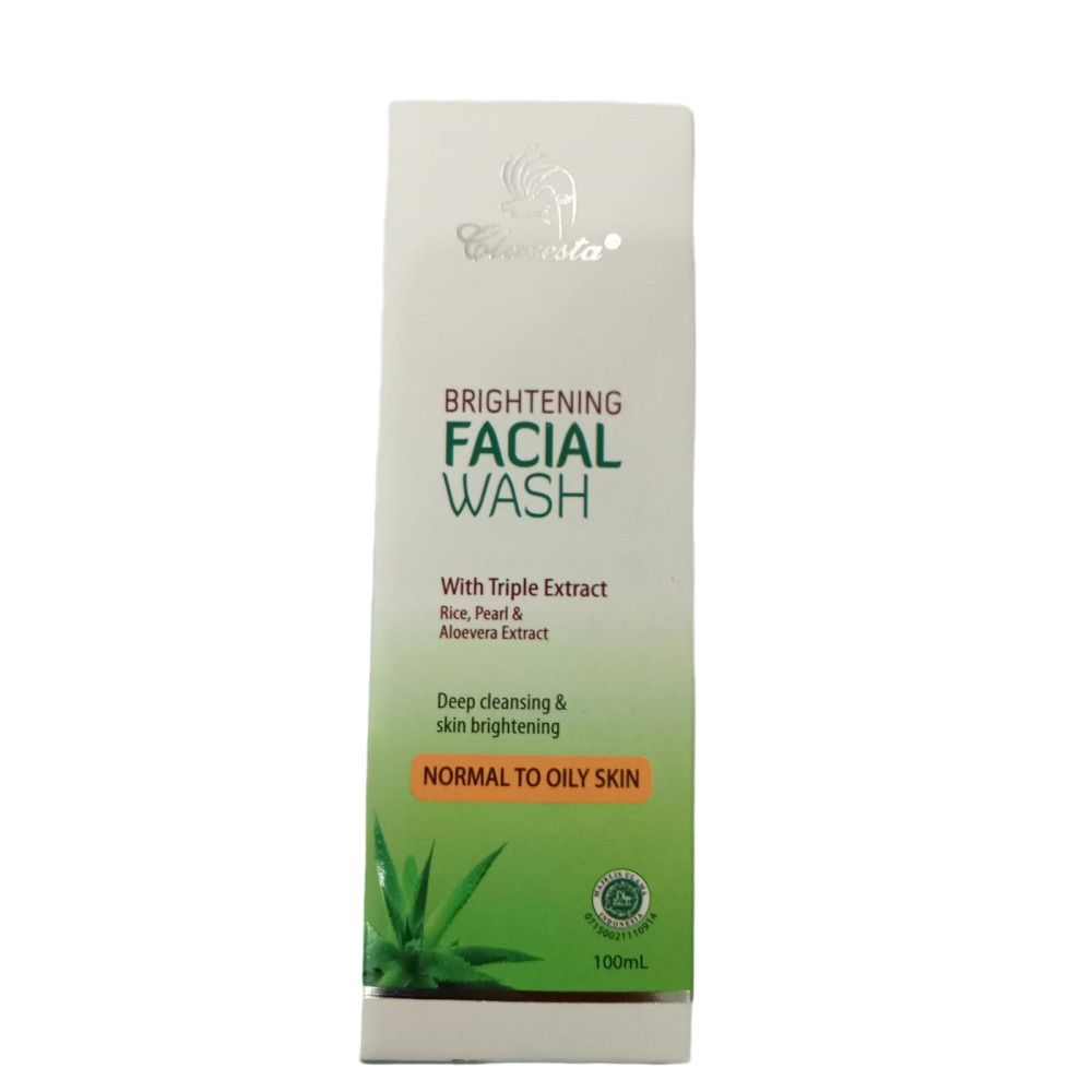CLARESTA BRIGTNG FAC WASH NORMAL T OILY S 100M