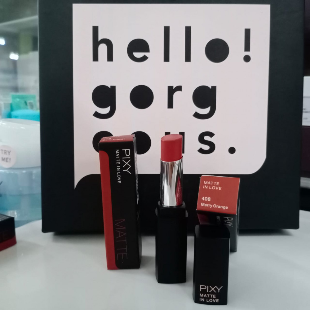 PIXY MATTE LIP MERRY ORANGE 408