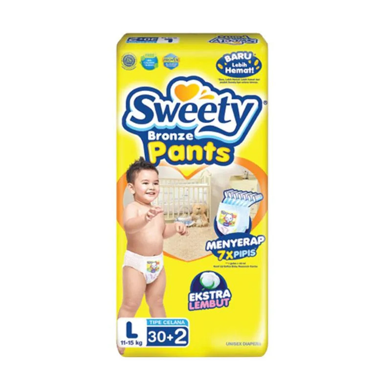 SWEETY BRONZE PANTS L 28PC