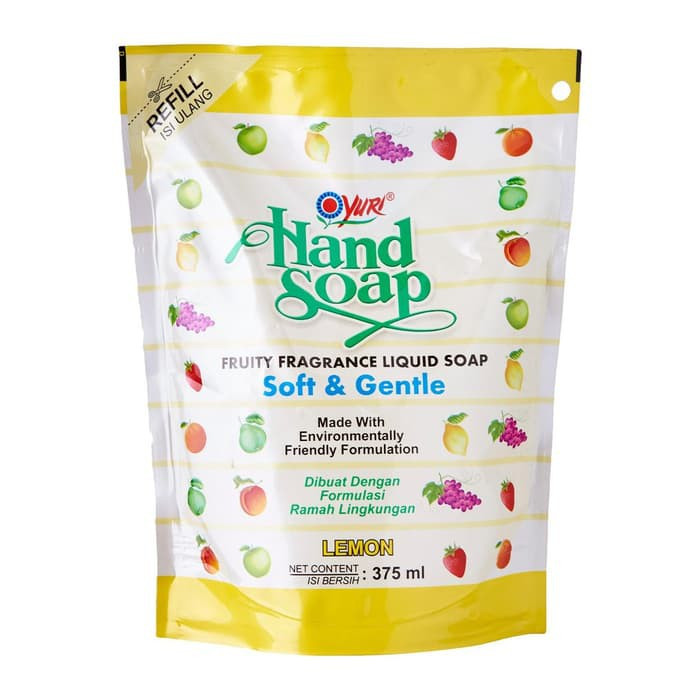 YURI HAND SOAP RFL 375 LEMON