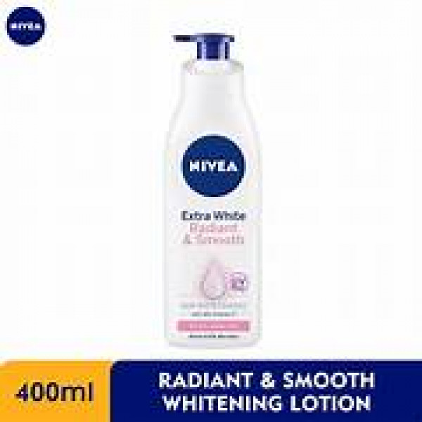 NIVEA BODY LOTION EXTRA WHT RADIANT SMOOT 400ML