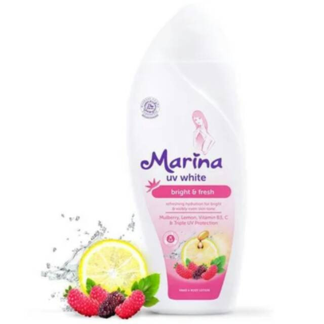 MARINA HBL UV WHITE BRIGHT&FRESH 185ML